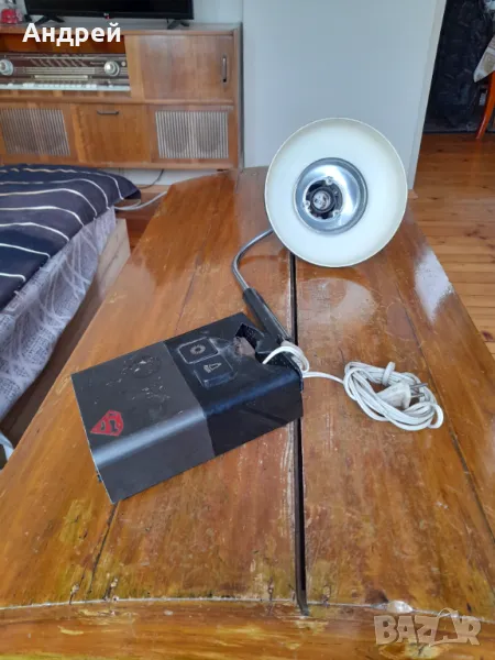 Стара лампа,часовник Електроника, снимка 1