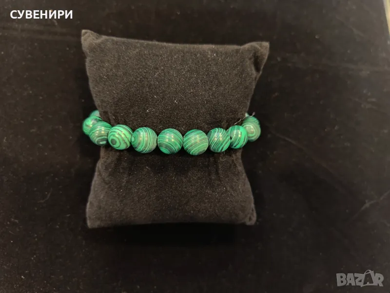 Гривна от малахит, снимка 1