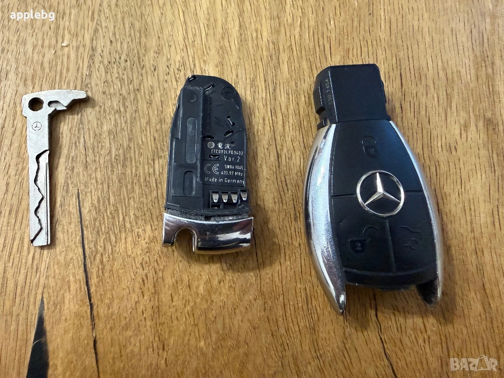 Keyless ключ Mercedes W221 - 433.92 MHz, снимка 1