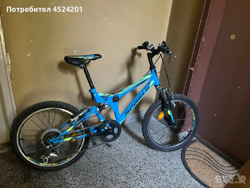 Велосипед/колело Sprint 24’ full suspension , снимка 1