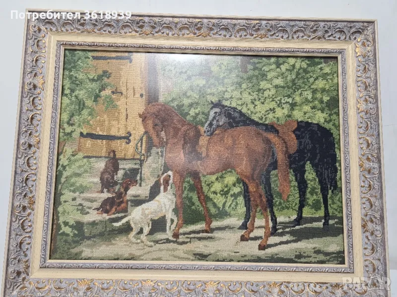 гоблен коне , снимка 1