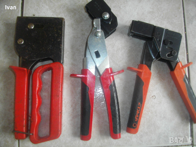 EDMA SUPRA FIX-Junior 91-Френски Професионални Монтажни Клещи За Дюбели/Анкери-За Гипсокартон, снимка 1