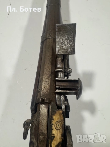 Османска кремъчна пушка, снимка 5 - Антикварни и старинни предмети - 54059022