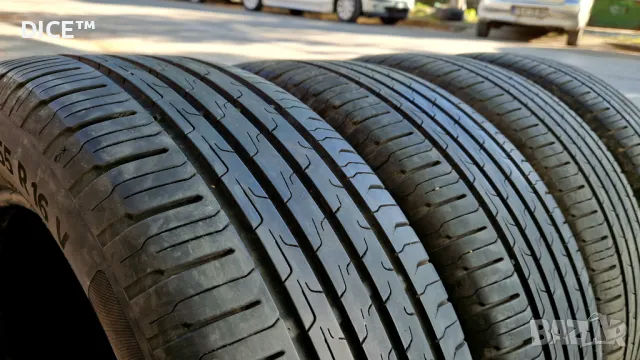 4бр 205/55/16 летни гуми Continental EcoContact 6. Континентал 