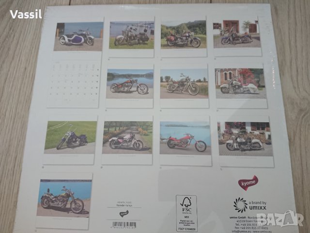 Harley Davidson - календар 2016 уникални модели на марката, снимка 2 - Колекции - 39790721