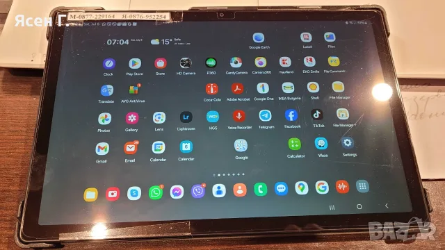 Tablet A8 samsung SM –X205 , 10.5”,  SIM карта, SD карта,