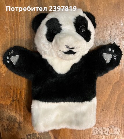 Плюшена мечка ръкавица, снимка 1 - Плюшени играчки - 38784883