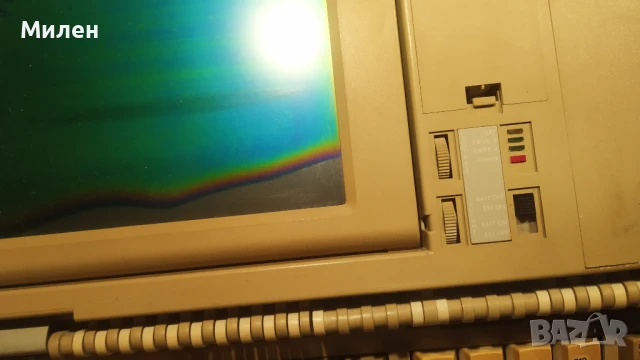 ретро 8-битов лаптоп Amstrad PPC512, снимка 4 - Лаптопи за дома - 51280457