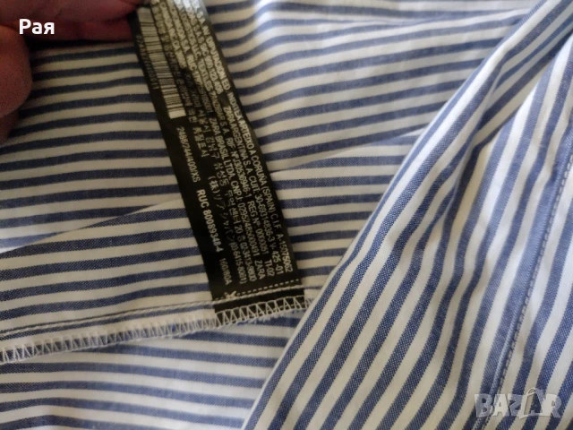 Зара/Zara елегантна риза с къс ръкав, снимка 5 - Ризи - 50739061