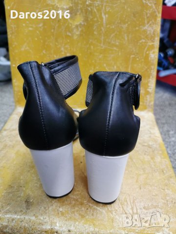 Страхотни дамски сандали с ток Tony Bianco 38 номер, снимка 4 - Дамски обувки на ток - 35469324