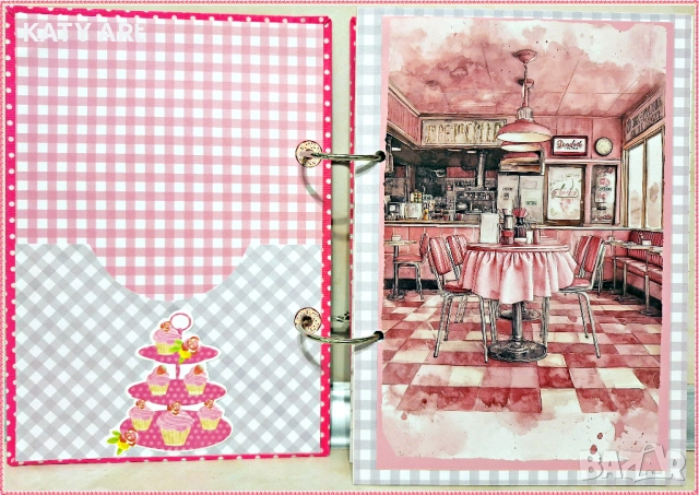 Тефтер за рецепти "В моята розова кухня", снимка 2 - Други - 52969023