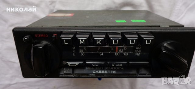 Ретро авторадио марка Бекер Европа Касета autoradio Becker Europa Kassette модел 664, снимка 3 - Аксесоари и консумативи - 29692478