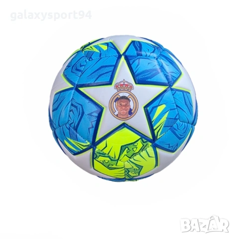 New Футболни топки Звезда на Роналдо, Меси, Ямал, Мбапе сезон 2026 Шампионска лига, снимка 10 - Футбол - 54046144