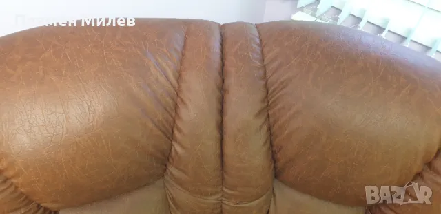 Кожен ъглов диван, снимка 13 - Дивани и мека мебел - 48451563