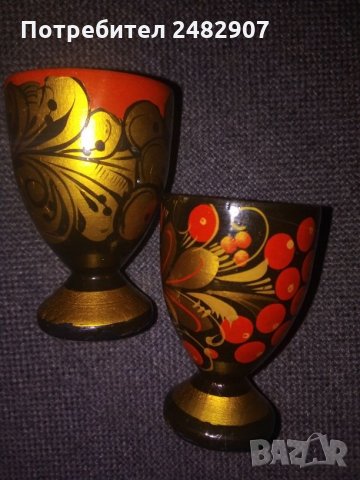 Комплект мини руски чашки - 2 бр. 