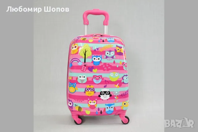 Детски куфари с четири колела, снимка 3 - Куфари - 39662186