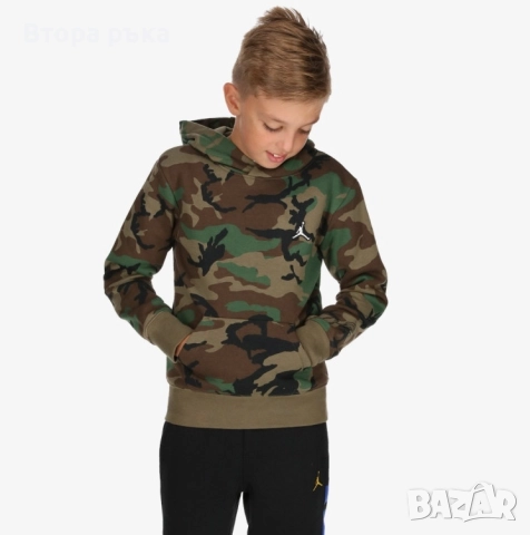 Nike air jordan горнище За момчета оригинален, снимка 9 - Детски анцузи и суичери - 52570065