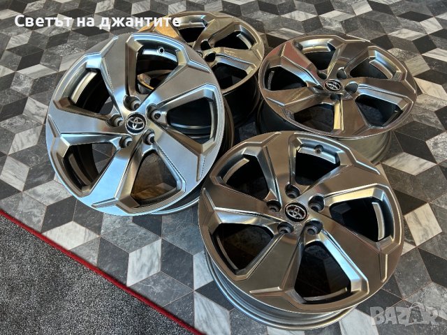 Джанти  Оригинални 18 Цола 5х114.3 Тойота Toyota RAV4 C-HR Corolla Cross нови демо Оригинални , снимка 4 - Гуми и джанти - 42139722