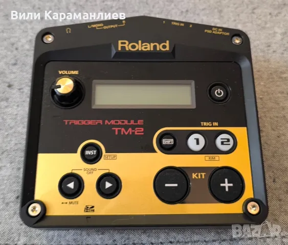 ROLAND TRIGGER MODULE TM-2,ефекти за акустични барабани, снимка 5 - Други - 50070667