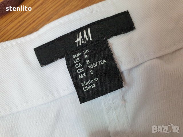 Къси дънки от H&M р-р 38 , снимка 7 - Къси панталони и бермуди - 29898444
