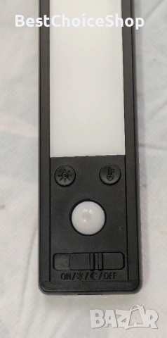 комплект от 2 броя LED лампи с вграден PIR сензор за движение, регулируема яркост и 3 цветни режима, снимка 7 - Лед осветление - 53267103