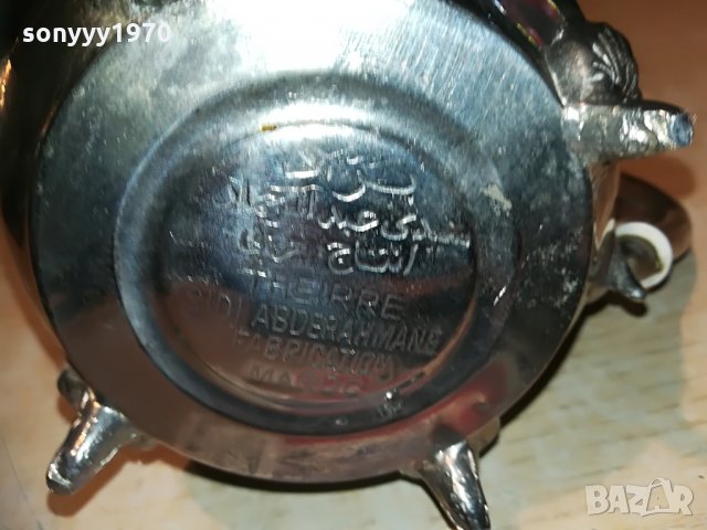 MAROC-ретро чаиник-23Х20Х12СМ-внос франция, снимка 15 - Колекции - 29633807