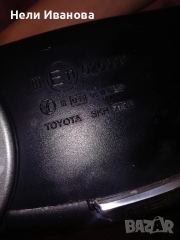 Дясно огледало за Тойота Авенсис Т27, снимка 3 - Части - 51004539