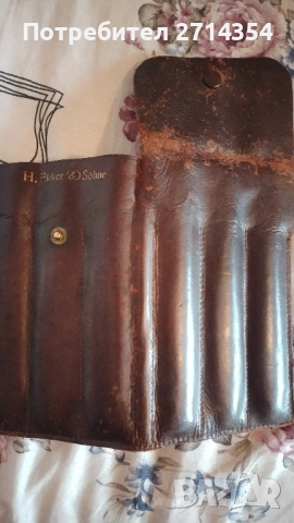 Стар калъф за бръсначи, снимка 4 - Антикварни и старинни предмети - 52036844