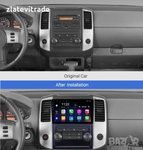 Nissan Frontier 2009-2012 /Xterra 2 N50 2008 - 2015 - 9" Андроид Навигация, 9539, снимка 2 - Аудиосистеми - 42155486
