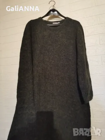 СТРАХОТНА РОКЛЯ FRANSA МЕКО ПЛЕТИВО 3XL-4XL, снимка 5 - Рокли - 49350268