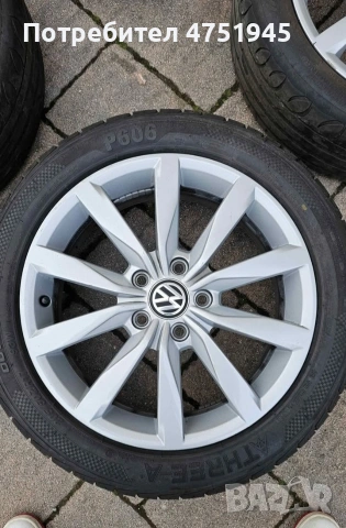 205 50 17 VW, снимка 2 - Гуми и джанти - 54096655