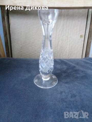 Продавам кристална ваза, снимка 3 - Вази - 38678622