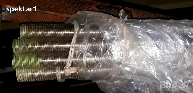 Неръждаеми хромникелови шпилки 80см резба М14