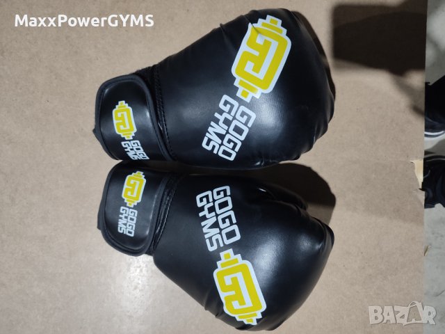 Чисто нови Боксови ръкавици 10 Oz - Boxing gloves черни и червени, снимка 2 - Бокс - 42824612