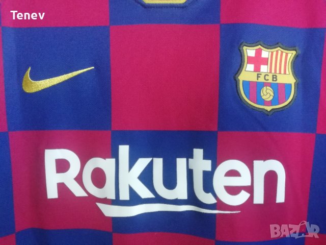 Barcelona Frenkie de Jong Nike оригинална тениска фланелка Барселона Де Йонг 2019/2020, снимка 3 - Тениски - 42305934
