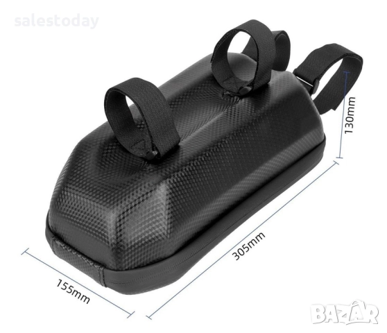 Чанта за тротинетка, Водоустойчива, 4л., 30см, снимка 3 - Аксесоари за велосипеди - 50794500