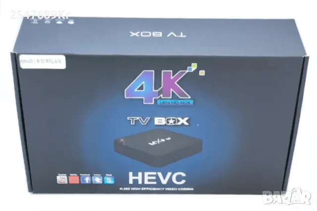 4K TV Box – Висококачествено мултимедийно изживяване, снимка 3 - Друга електроника - 49197965