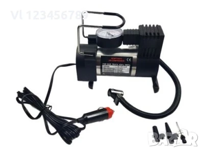 Компресор за гуми 12V KraftRoyal, снимка 3 - Аксесоари и консумативи - 50659063