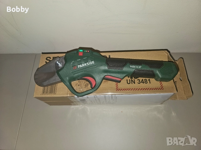 Електрическа ножица / лозарска ножица на акумулатор за градина PARKSIDE