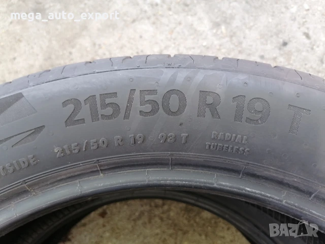 2 бр. Continental 215/50R19 DOT 3322, снимка 5 - Гуми и джанти - 50942989