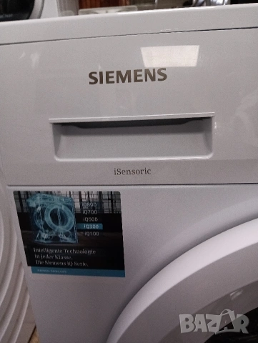Като нова пералня Сименс Siemens IQ 300 IQ Drive 6кг А+++ с две години гаранция!, снимка 8 - Перални - 54232864