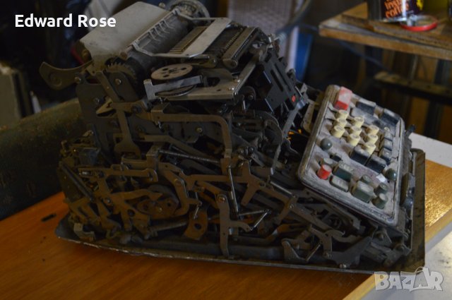 Olivetti Divisumma 24 Оливети стара изчислителна машина за части реставрация, снимка 6 - Антикварни и старинни предмети - 39822960