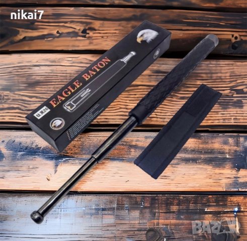 телескопична палка здрава стоманена сговаема+кальо за колан 64см, снимка 4 - Други - 42115618