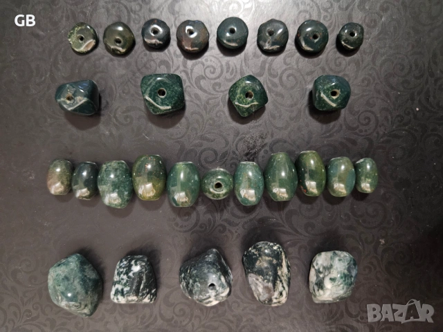 Полускъпоценни камъни, снимка 6 - Бижутерийни комплекти - 53219044