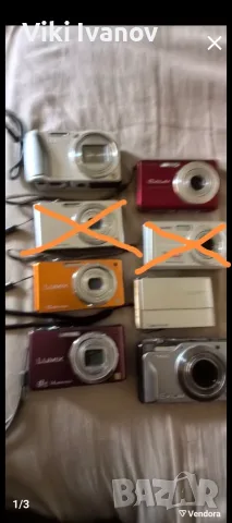 Лот фотоапарати, снимка 3 - Фотоапарати - 55553892