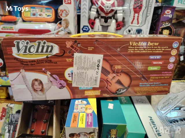 Детска цигулка, снимка 2 - Музикални играчки - 49595377