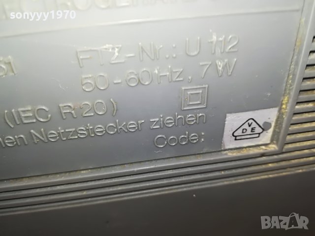 SIEMENS RADIO 1502232044, снимка 12 - Радиокасетофони, транзистори - 39688177