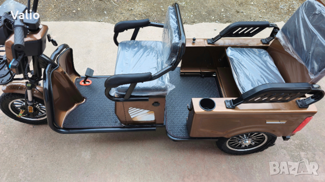 Електрическа триколка двуместна товарна, снимка 7 - Мотоциклети и мототехника - 44444427
