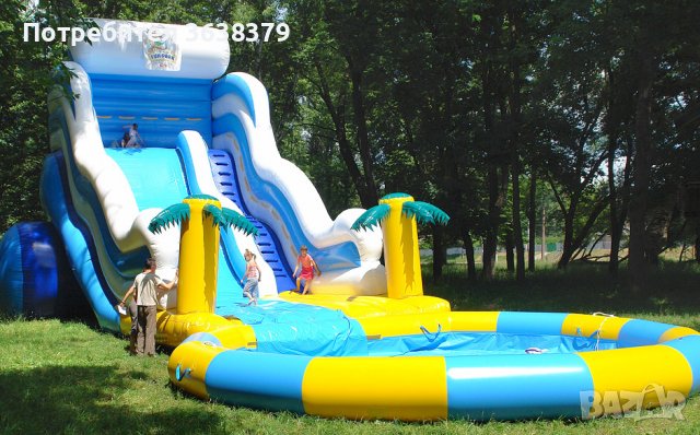 Надуваеми водни пързалки и басейни/ Inflatable water slides and pools, снимка 5 - Басейни и аксесоари - 39624522