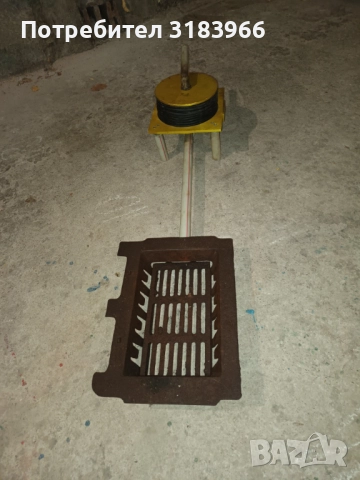 голяма ковашка наковалня и оджак с ръчно духало, снимка 7 - Други инструменти - 46263893